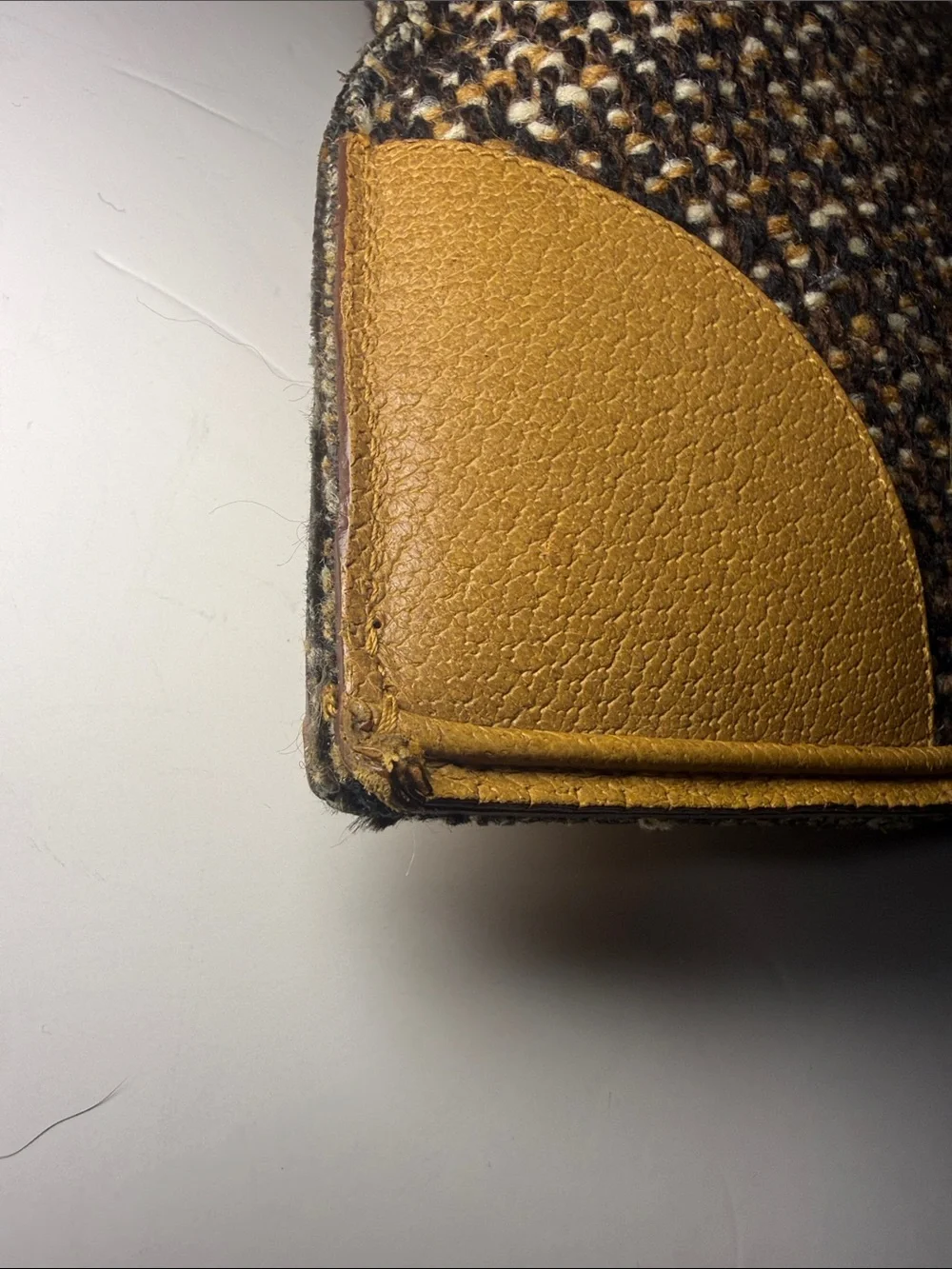 Prada Vintage “Stuoia Tweed” Mini Tote Bag - Picture 8 of 12